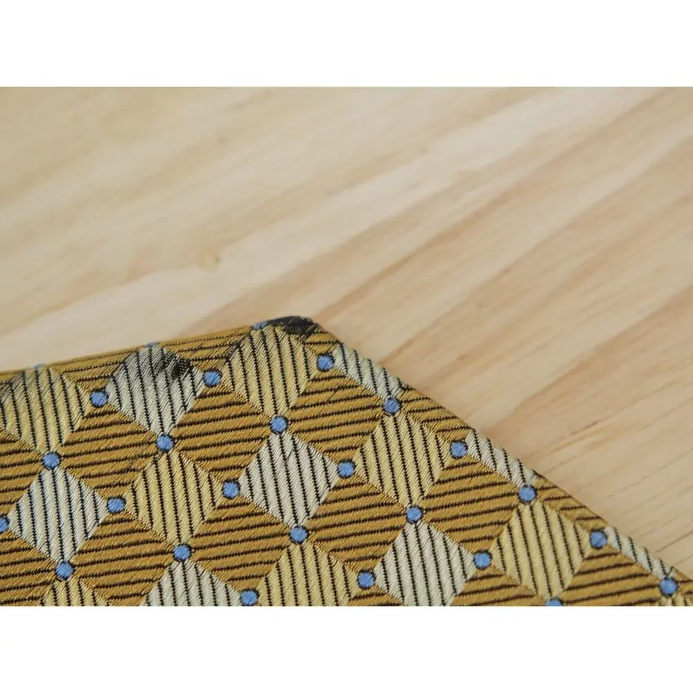 Brooks Brothers Makers Pure Silk Tie Gold 58x3.75
